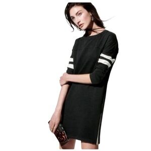 J. Crew Black Tee Shirt Dress XXS